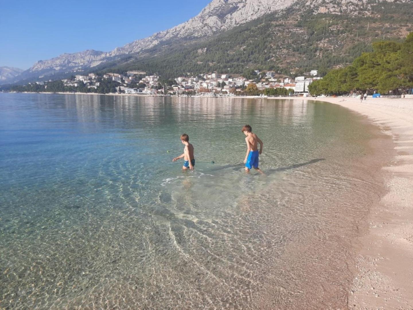 Ruza&Nikolina "1" Apartmani - Baška Voda Dış mekan fotoğraf